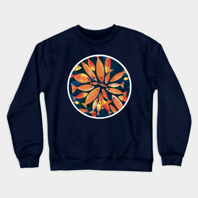 Fish Pond Crewneck Sweatshirt by Scratch